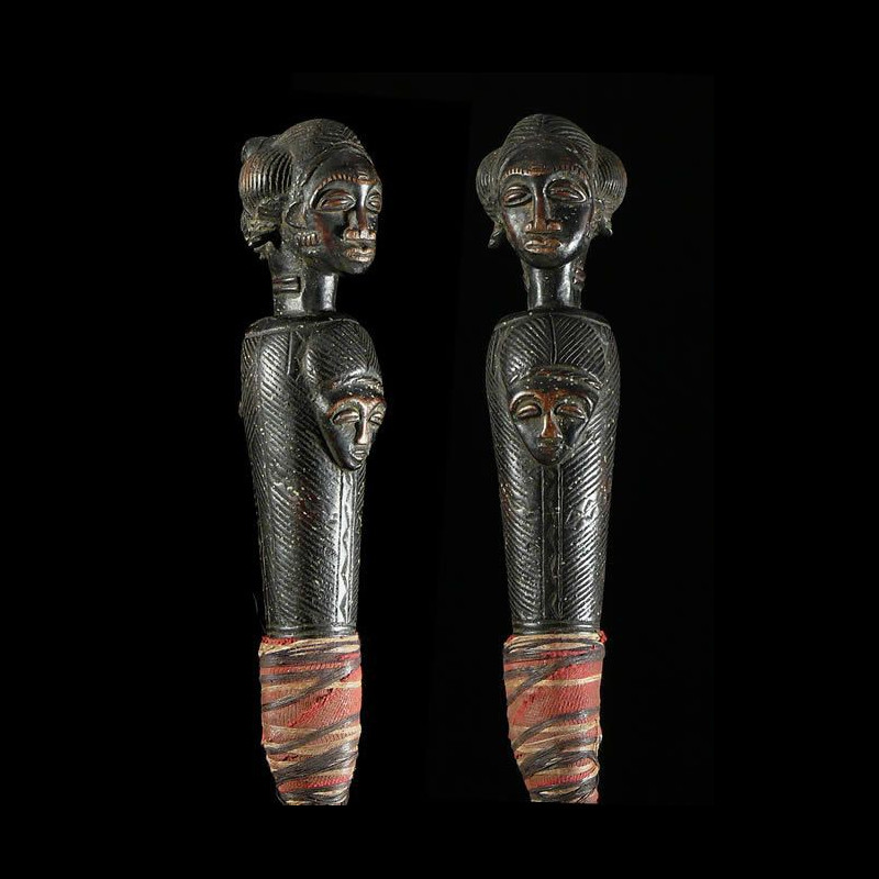 Chasse mouche royal - Baoule - Côte d'Ivoire - Objets de regalia