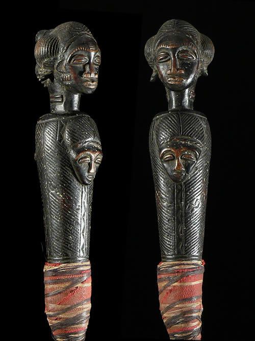 Chasse mouche royal - Baoule - Côte d'Ivoire - Objets de regalia
