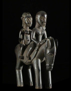 Cavalier et son cheval Syonfolo - Senoufo - Côte d'Ivoire