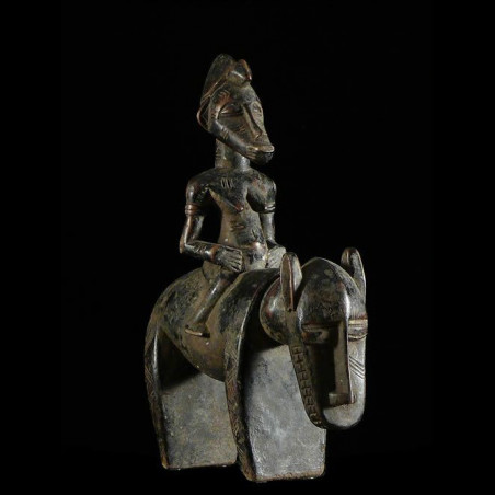 Cavalier et son cheval Syonfolo - Senoufo - Côte d'Ivoire