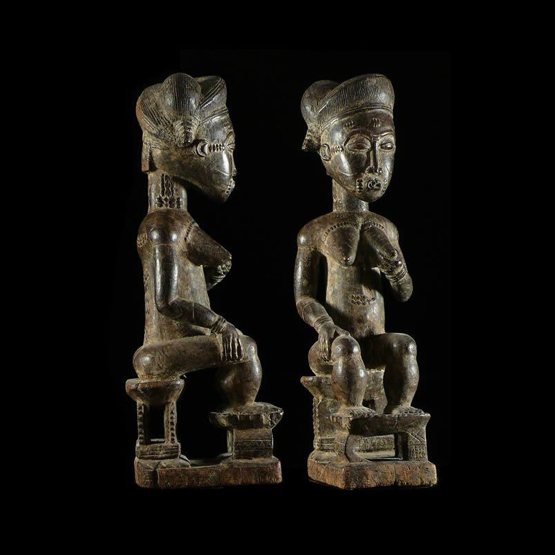 Statue de reine - Baoule - Côte d'Ivoire