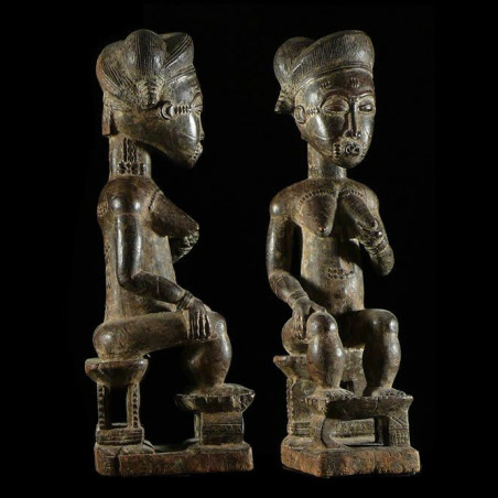 Statue de reine - Baoule - Côte d'Ivoire
