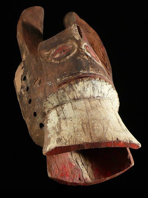 Masque cimier zoomorphe - Mumuye - Nigeria