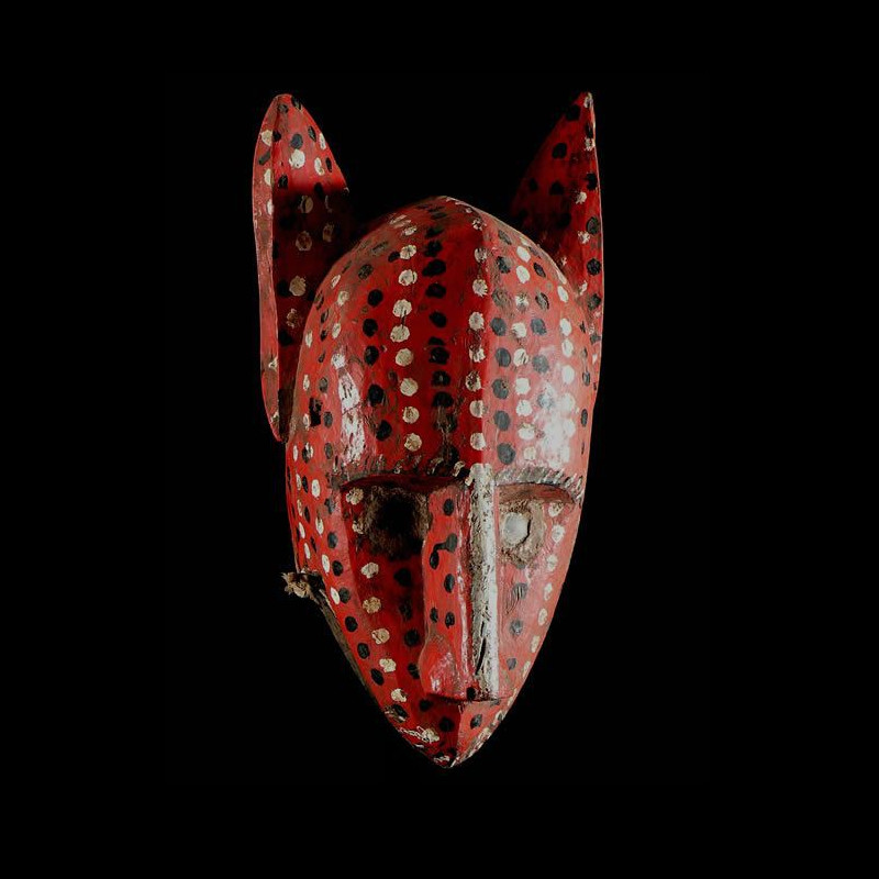 Masque Hyene polychrome - Bozo / Bambara - Mali