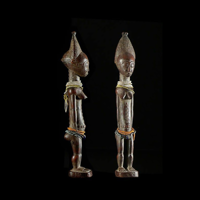 Statuette de reine - Attie - Côte d'Ivoire