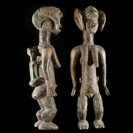 Statue Maternite Lu me - Dan - Côte d'Ivoire