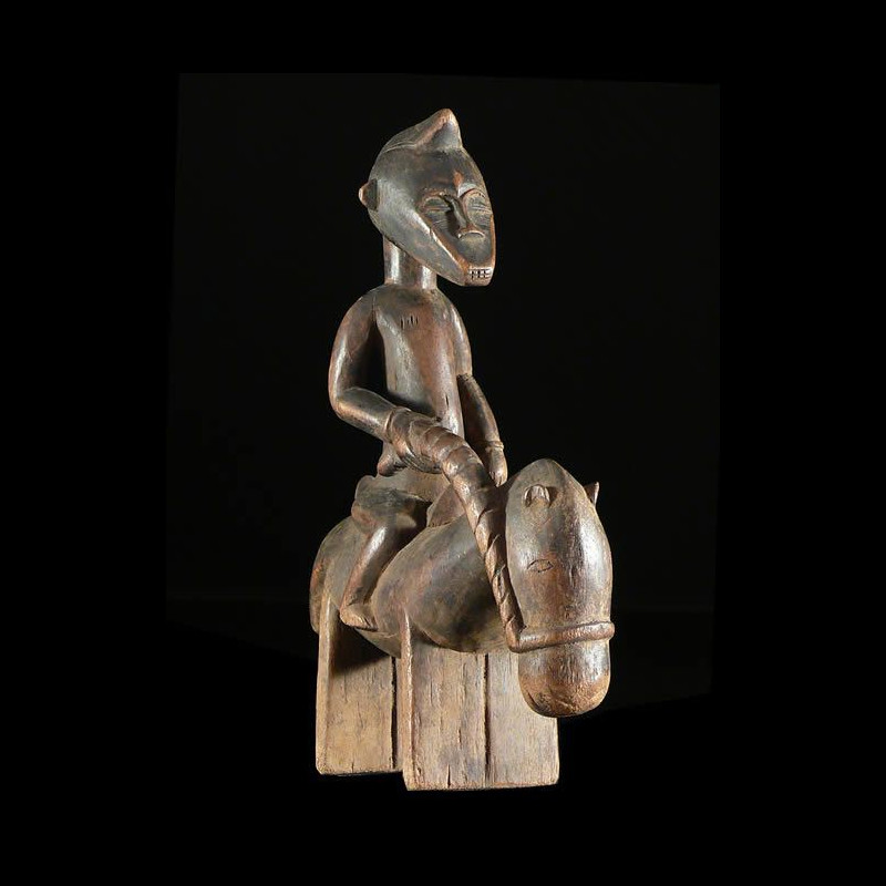 Cavalier et son cheval Syonfolo - Senoufo - Côte d'Ivoire