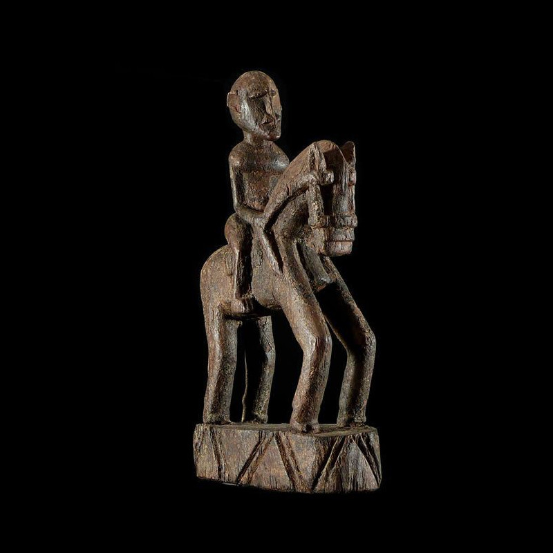 Cavalier et son cheval - Dogon - Mali