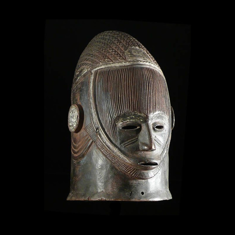 Masque casque Egu Ojuegu - Igala - Nigeria