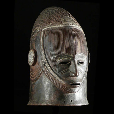 Masque casque Egu Ojuegu - Igala - Nigeria