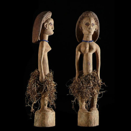 Statue Feminine - Ovimbundu - Angola - Statues africaines