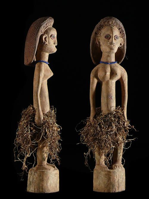 Statue Feminine - Ovimbundu - Angola - Statues africaines