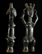 Statue pilon de reine - Attie - Côte d'Ivoire