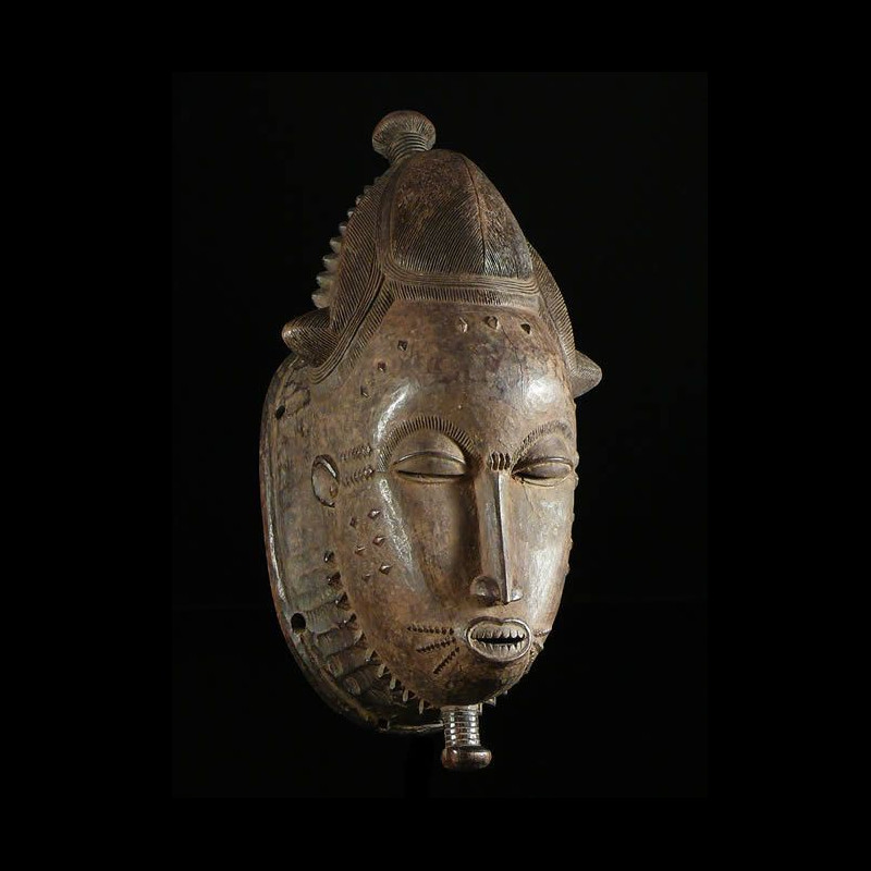 Masque de rejouissance Mblo - Baoule - Côte d'Ivoire