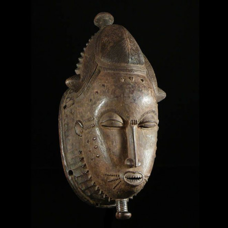 Masque de rejouissance Mblo - Baoule - Côte d'Ivoire