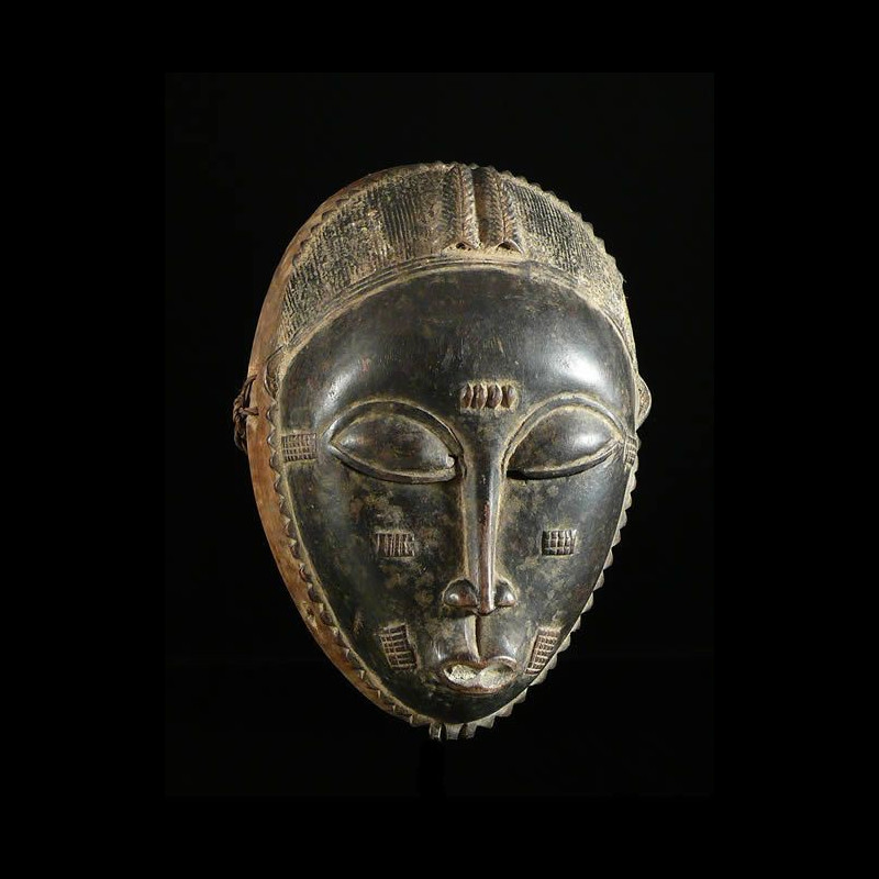 Masque de rejouissance Mblo - Baoule - Côte d'Ivoire