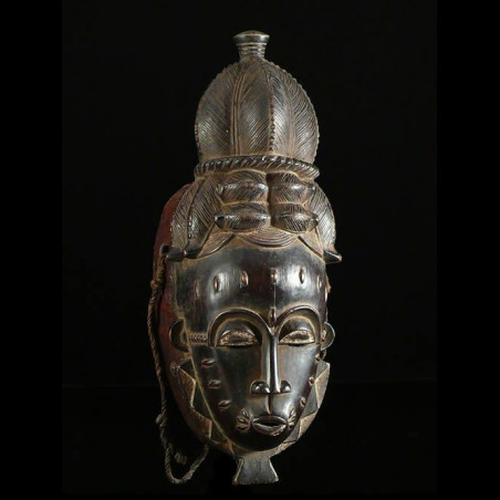 Masque de rejouissance Mblo - Baoule - Côte d'Ivoire
