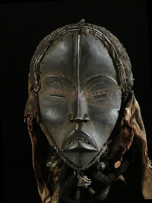 Masque Funeraire Royal - Dan Manon - Liberia / Guinee