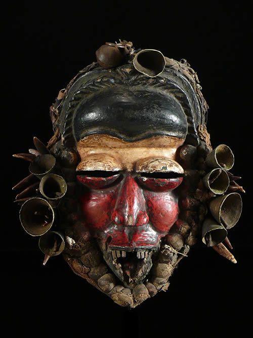 Masque Protecteur Sacre - We / Guere - Côte d'Ivoire
