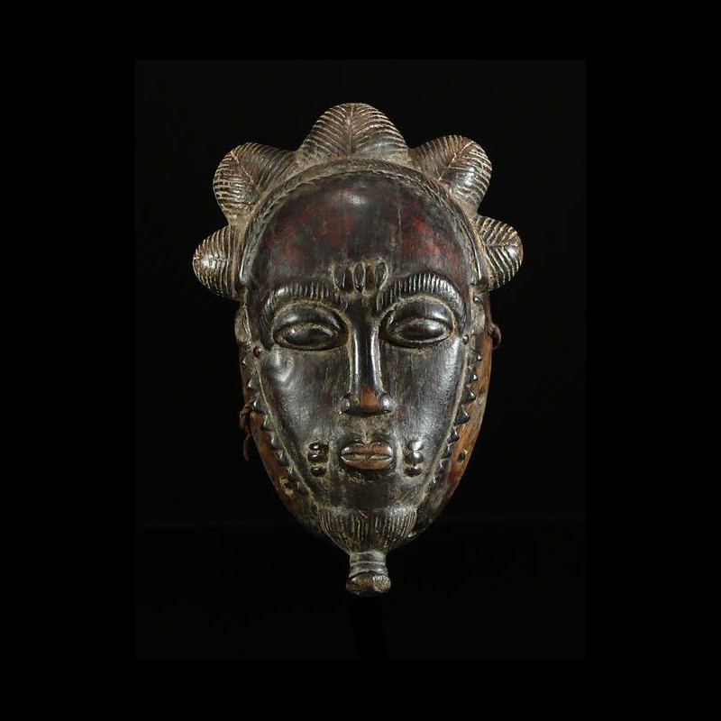 Masque de rejouissance Mblo Enfant - Baoule - Côte d'Ivoire