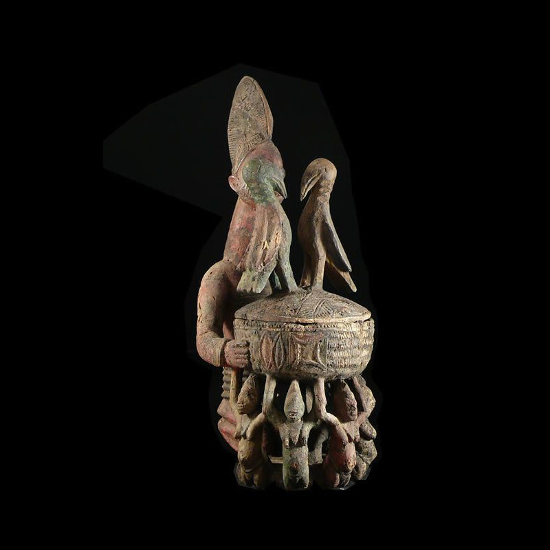 Porteuse de coupe - Yoruba - Nigeria - Olowe of Ise ?