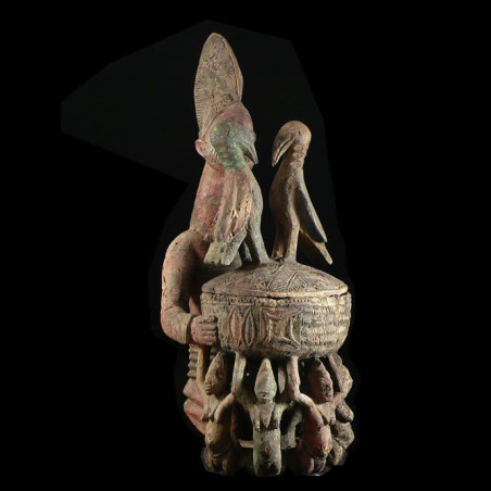 Porteuse de coupe - Yoruba - Nigeria - Olowe of Ise ?
