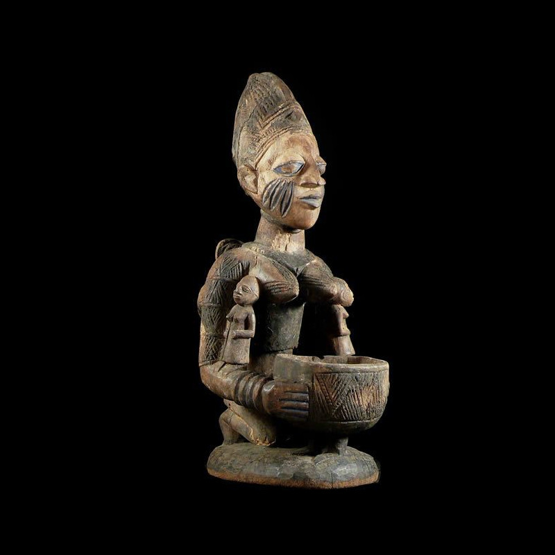 Porteuse de coupe - Yoruba - Nigeria
