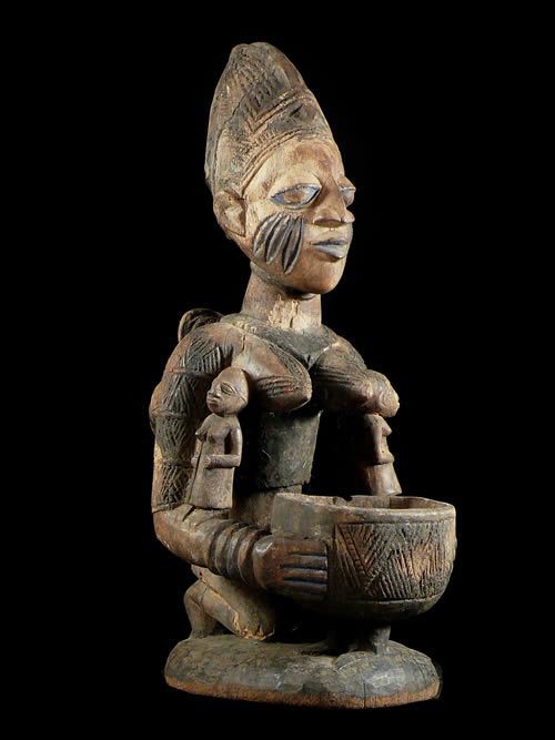 Porteuse de coupe - Yoruba - Nigeria