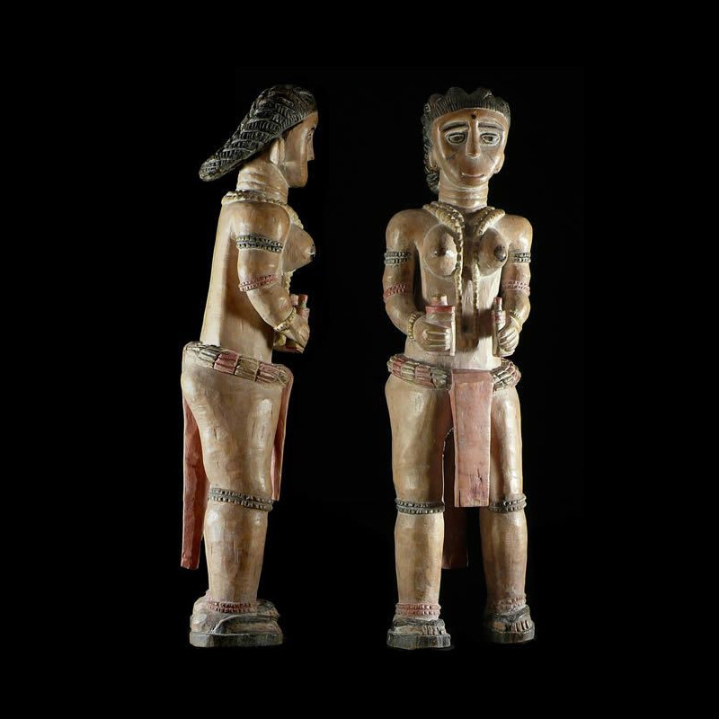 Statue de divinite - Ashanti - Côte d'Ivoire
