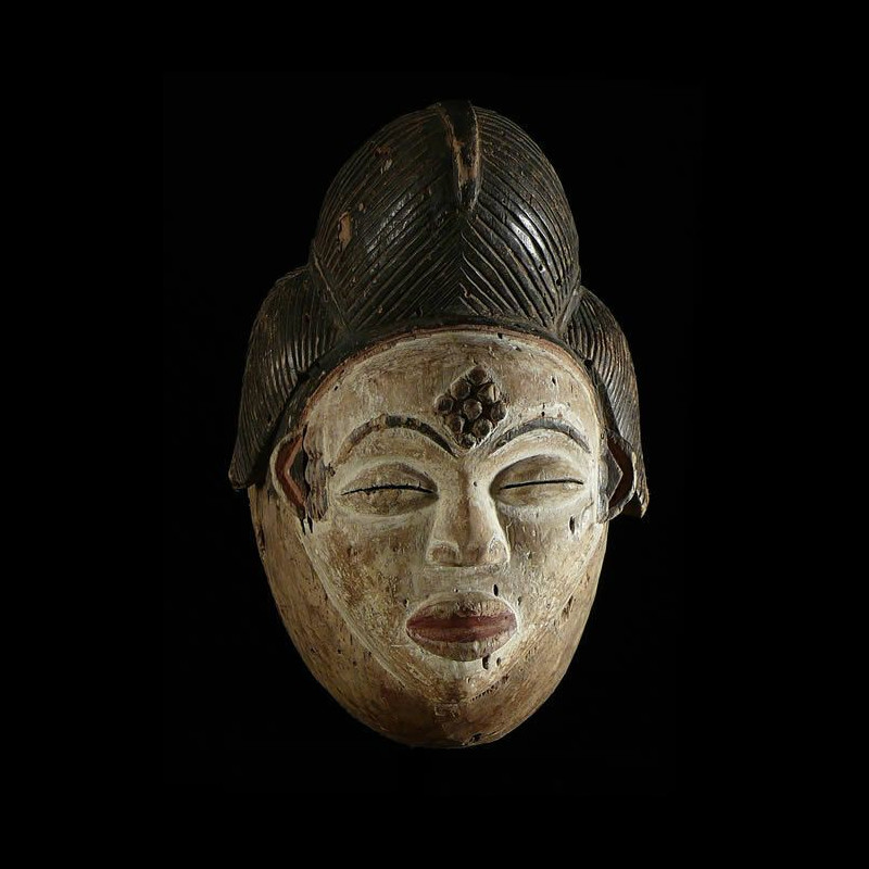 Masque Mukuyi - Punu / Pounou - Gabon