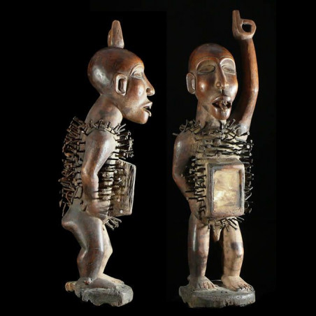 Fetiche Nkisi Nkonde - Kongo / Vili - RDC Zaire
