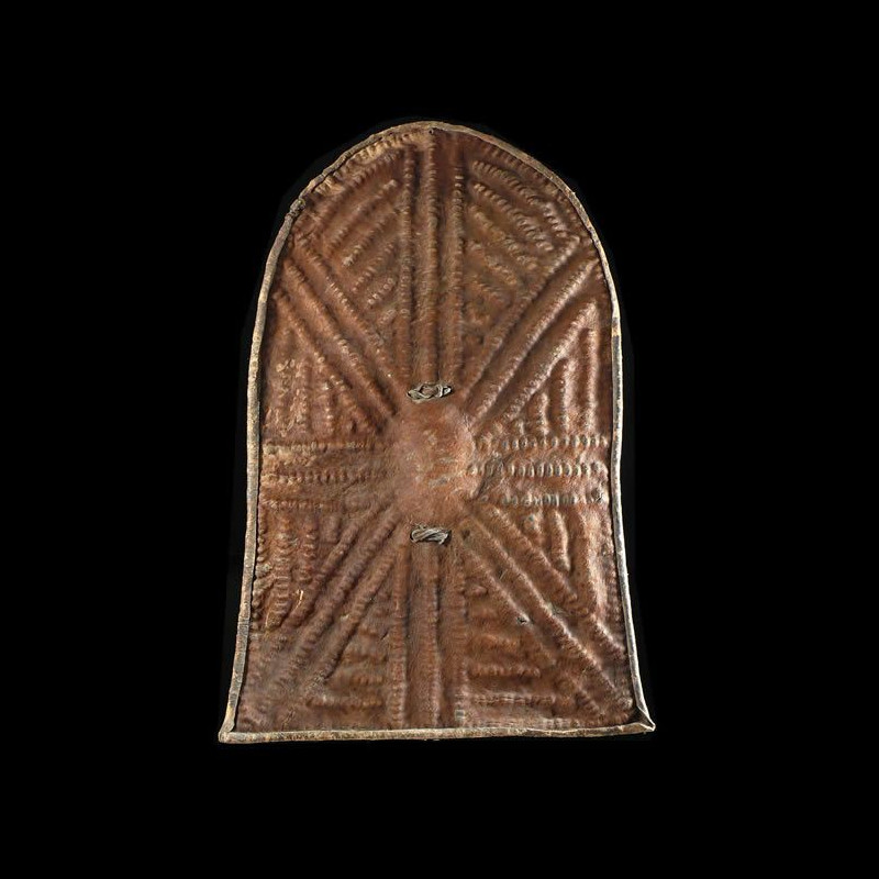 Bouclier en cuir Glagwa - Wandala - Cameroun