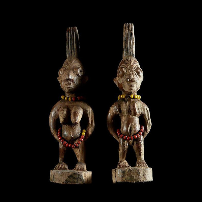 Jumeaux Ibedji ou Ibeji - Yoruba - Nigeria - Statues Africaines