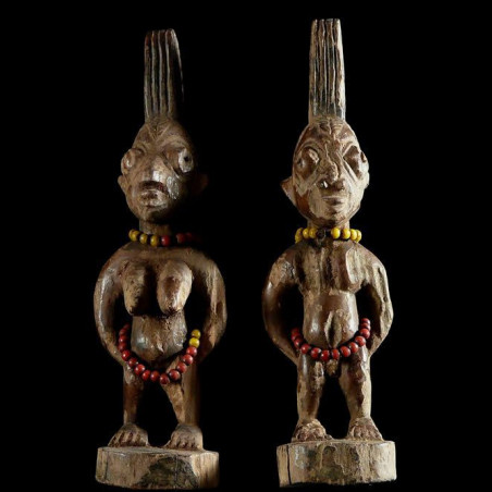 Jumeaux Ibedji ou Ibeji - Yoruba - Nigeria - Statues Africaines