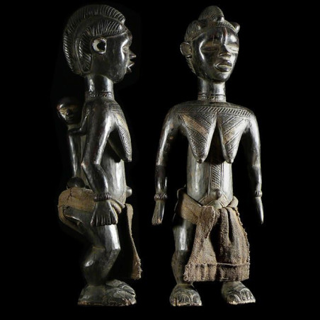 Statue Maternite Lu me - Dan - Côte d'Ivoire