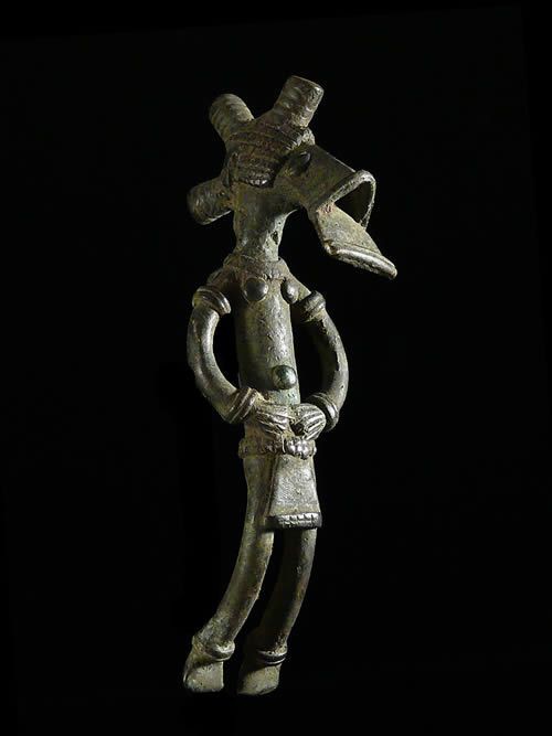 Pendentif Genie anthropomorphe - Gan - Burkina Faso