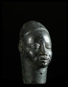 Tete commemorative Oba Bronze Ife - Bini Edo - Nigeria
