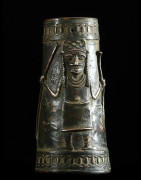 Jambiere ou Chevillere en bronze - Bini Edo - Nigeria