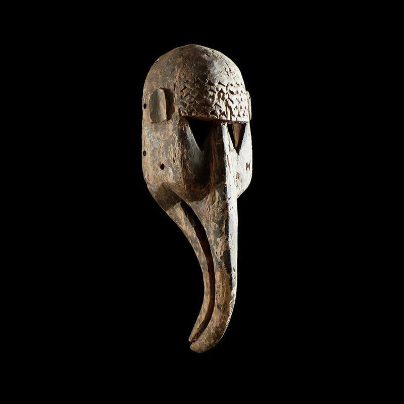 Masque composite Singe / Calao - Dogon - Mali