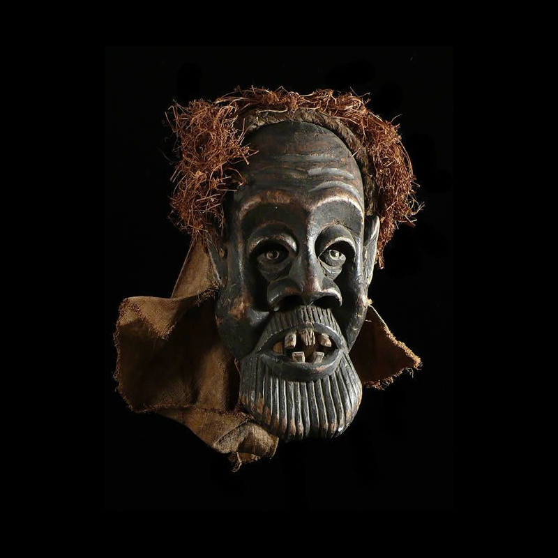 Masque Ancien Tundu - Pende - RDC Zaire - Masques africains