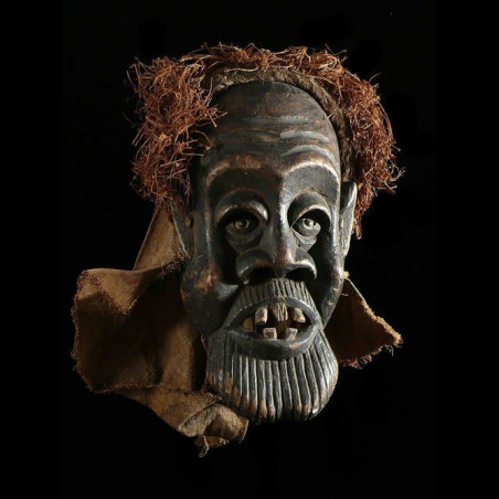 Masque Ancien Tundu - Pende - RDC Zaire - Masques africains