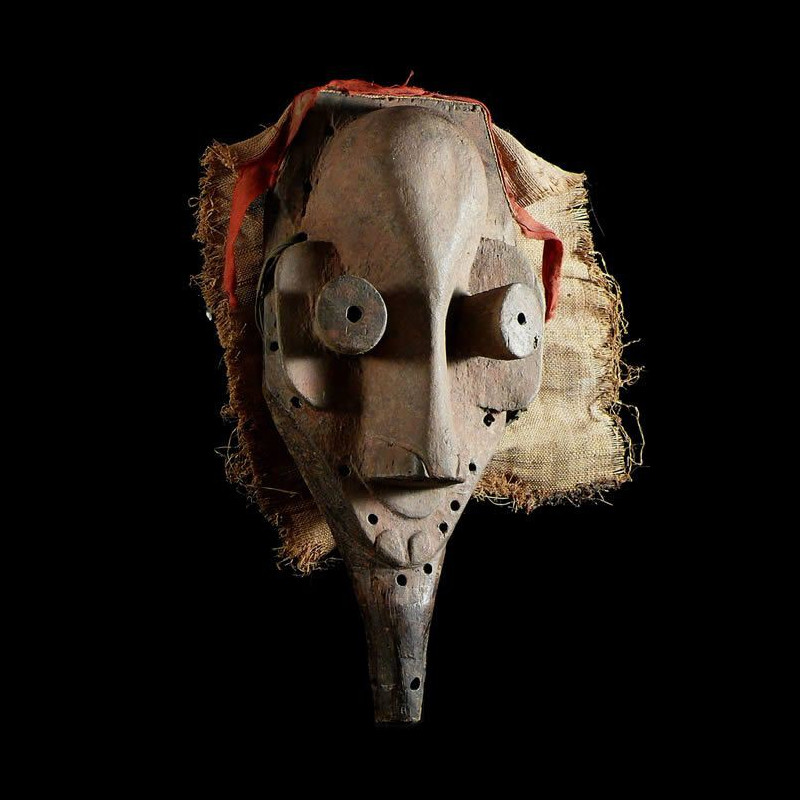 Masque a poignee - Yaka - RDC Zaire