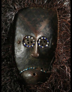 Masque polychrome - Biombo / Kuba - RDC Zaire