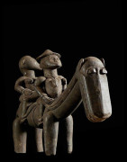 Cavalier et son cheval Syonfolo - Senoufo - Côte d'Ivoire