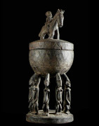 Coupe rituelle avec cavalier - Dogon - Mali