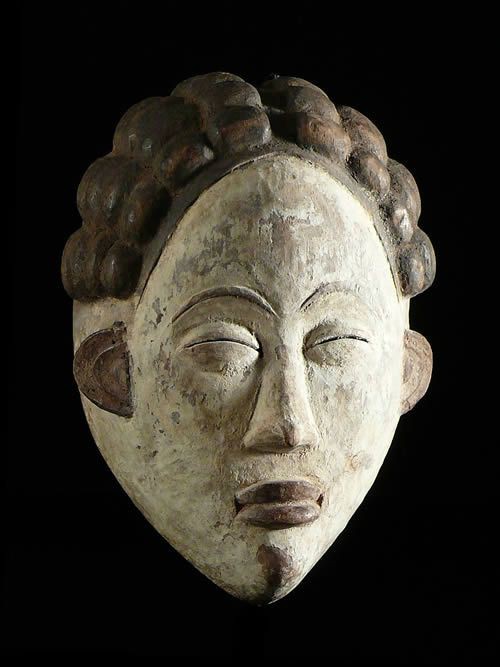 Masque Mukuyi - Punu / Pounou - Gabon