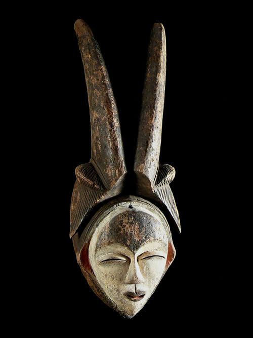Masque Mukuyi - Punu / Lumbu - Gabon