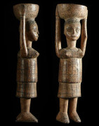 Statuette porteuse de coupe - Sissala - Ghana / Burkina Faso