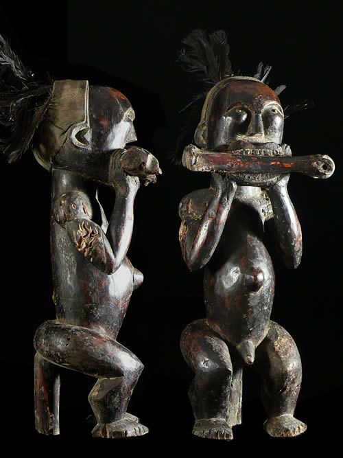 Statue Pfa Gop - Batcham / Bamileke - Cameroun