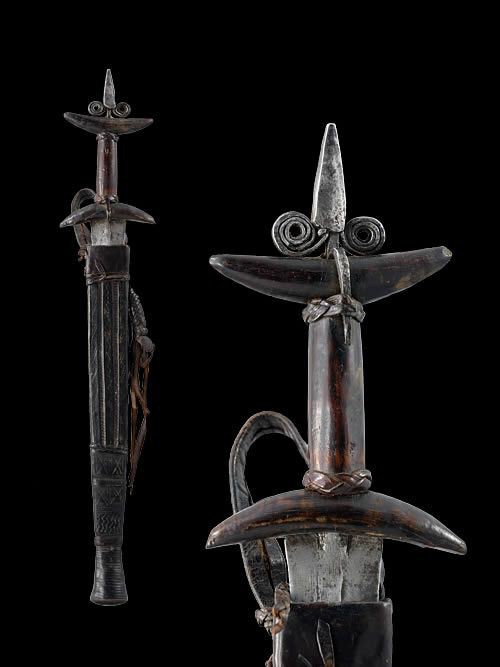 Couteau Poignard - Kirdi - Cameroun